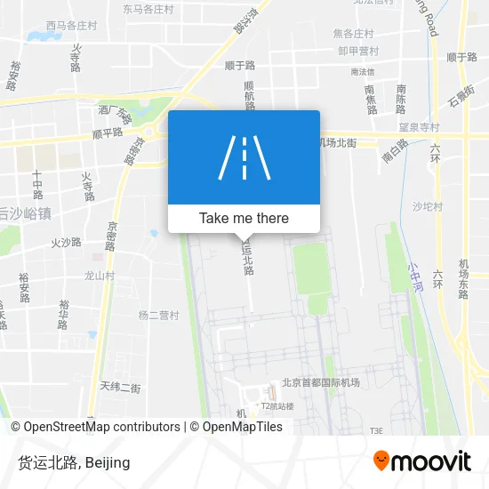 货运北路 map