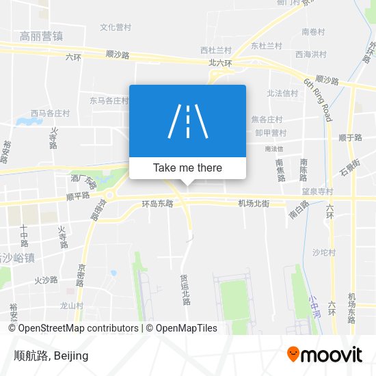 顺航路 map