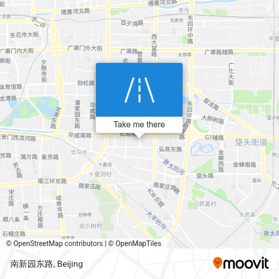 南新园东路 map