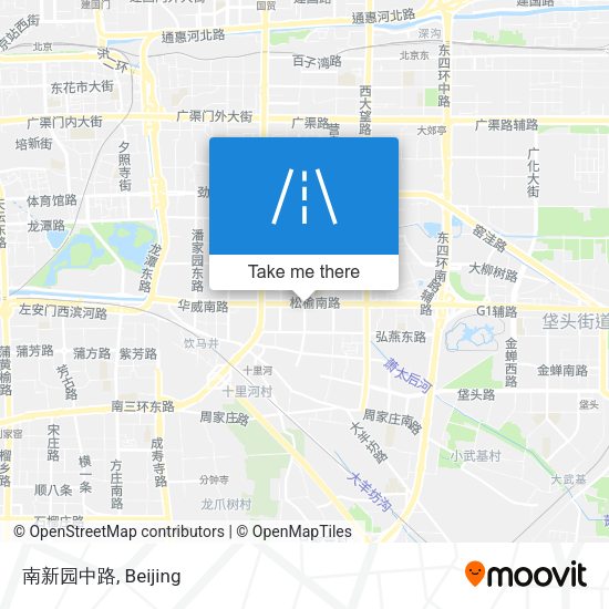 南新园中路 map
