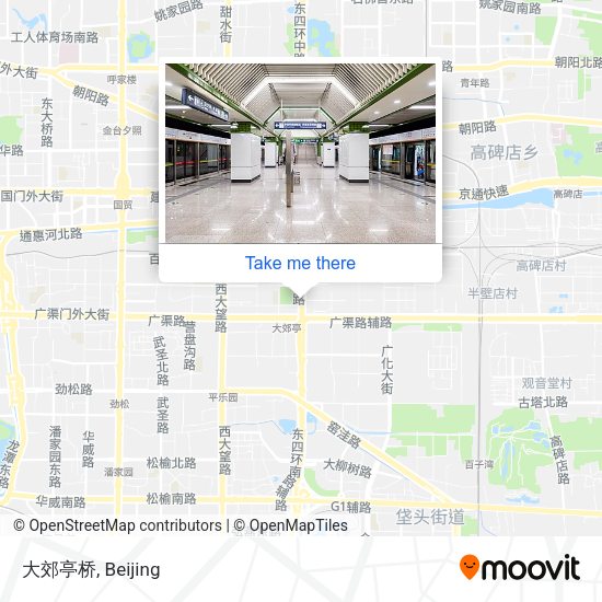 大郊亭桥 map