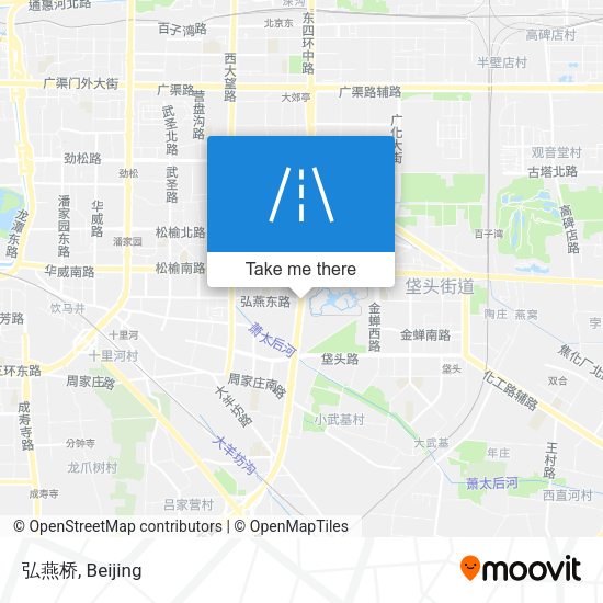 弘燕桥 map