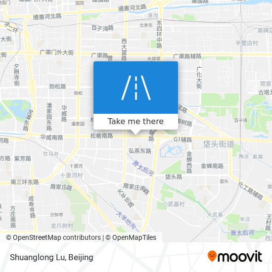 Shuanglong Lu map