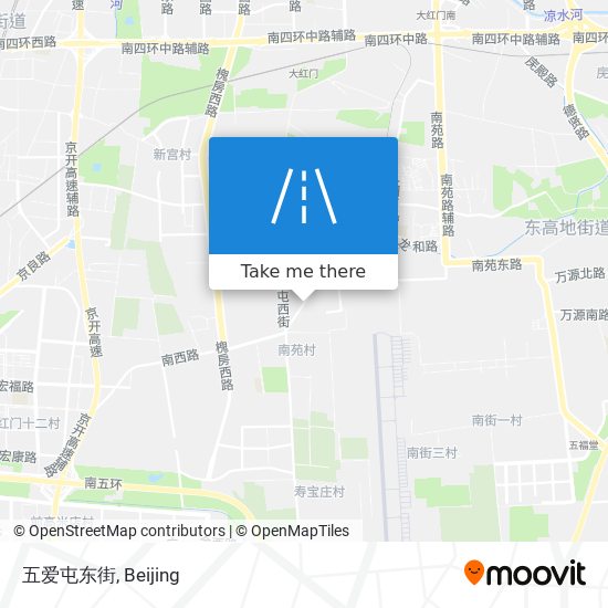 五爱屯东街 map