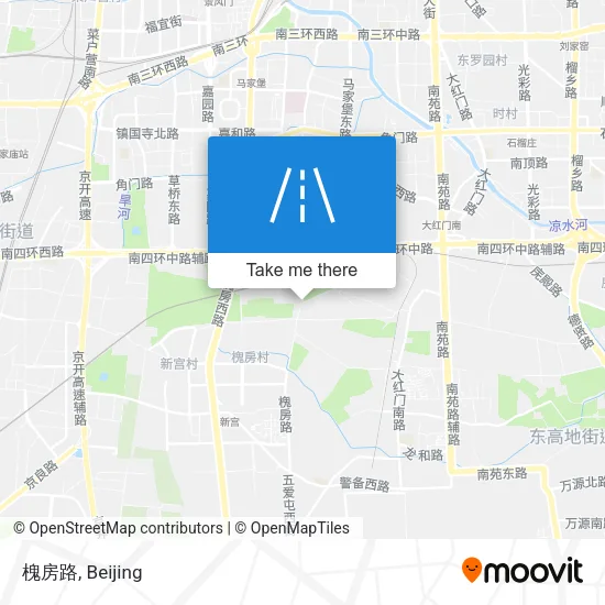 槐房路 map