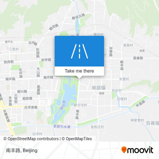 南丰路 map