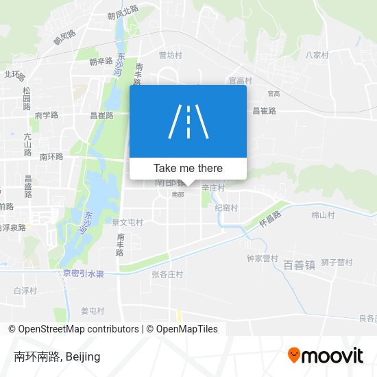 南环南路 map