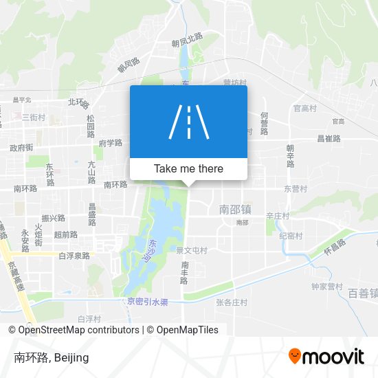 南环路 map