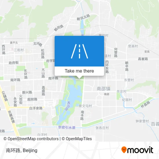 南环路 map