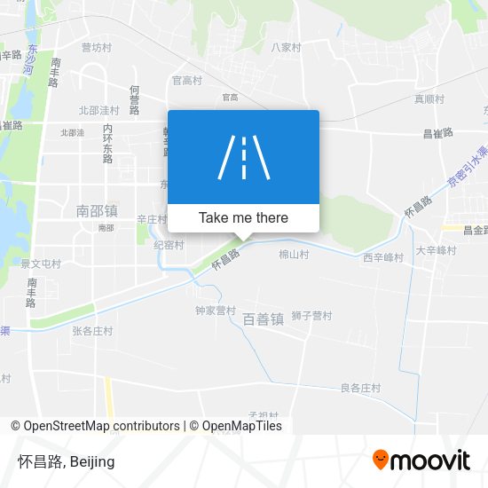 怀昌路 map