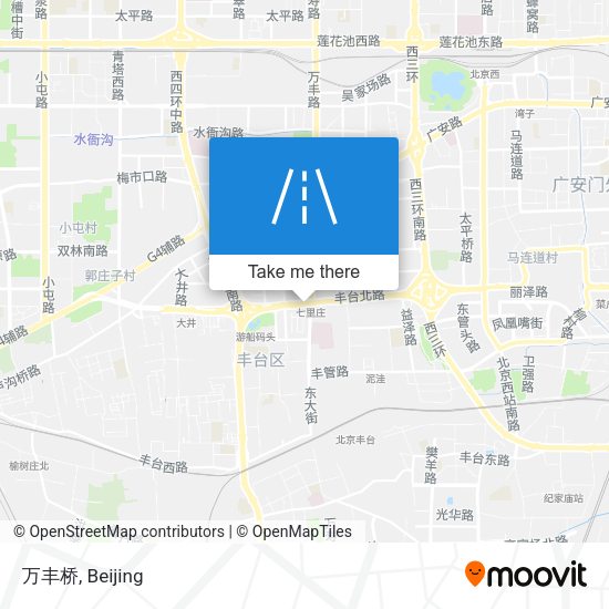 万丰桥 map