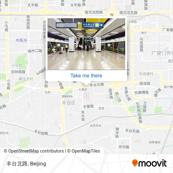 丰台北路 map