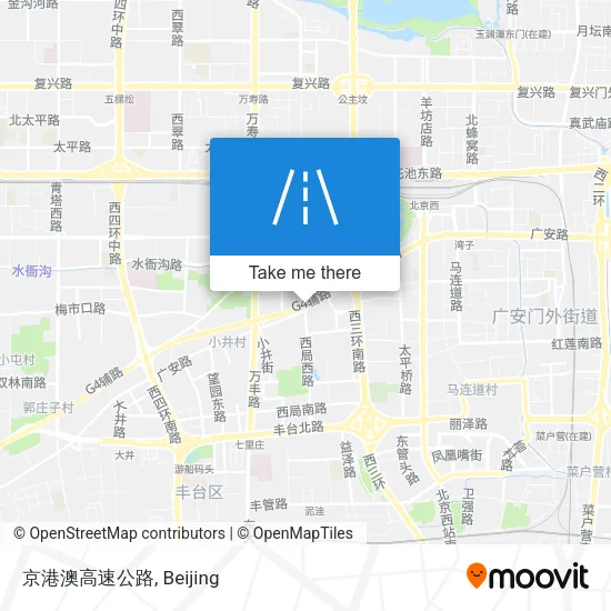 京港澳高速公路 map