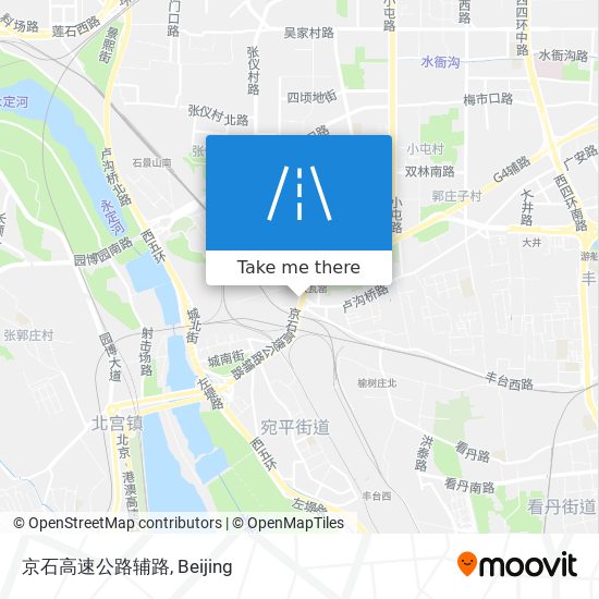 京石高速公路辅路 map