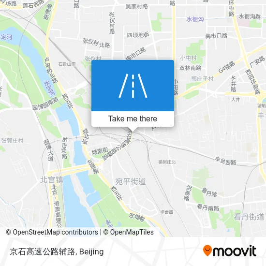 京石高速公路辅路 map