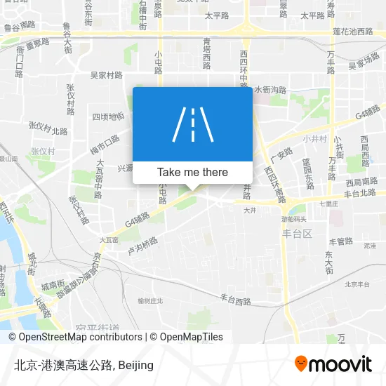 北京-港澳高速公路 map