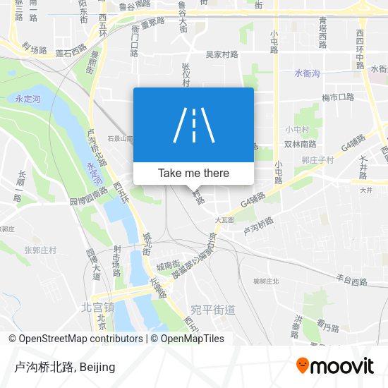 卢沟桥北路 map