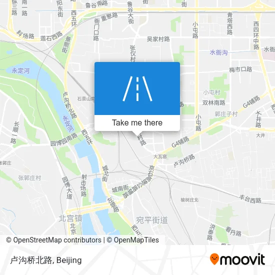 卢沟桥北路 map