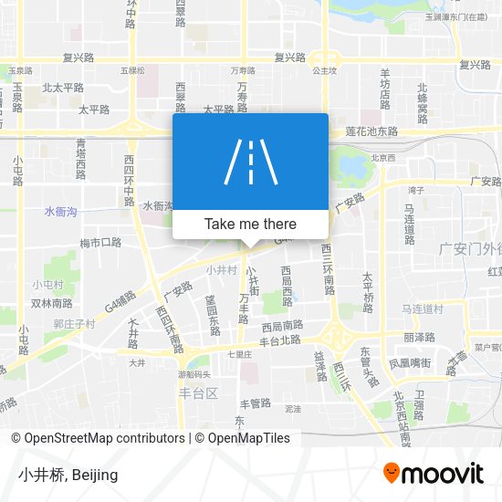 小井桥 map