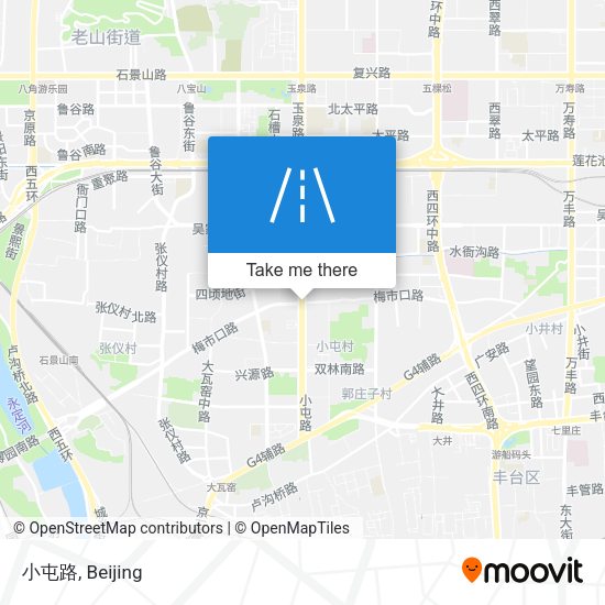 小屯路 map