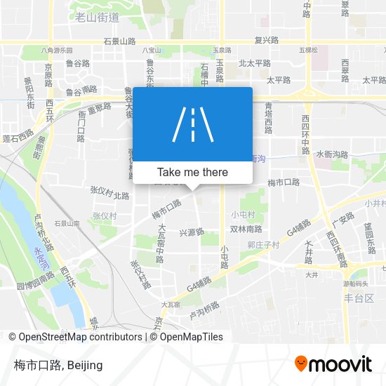 梅市口路 map