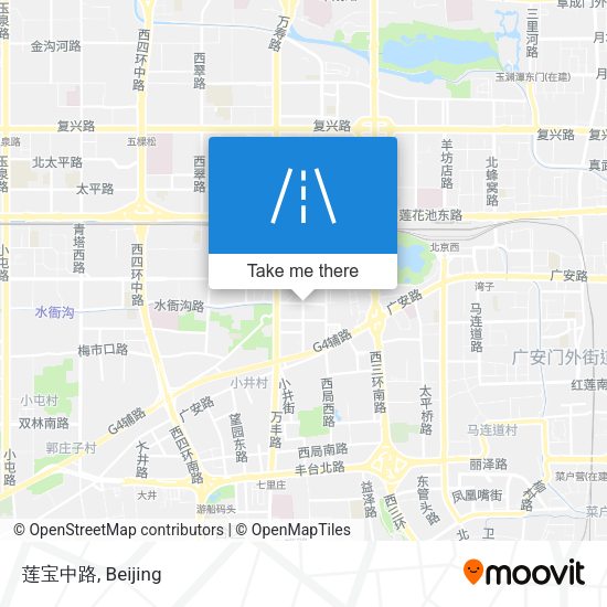 莲宝中路 map