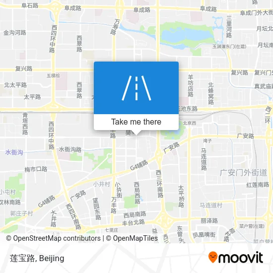 莲宝路 map