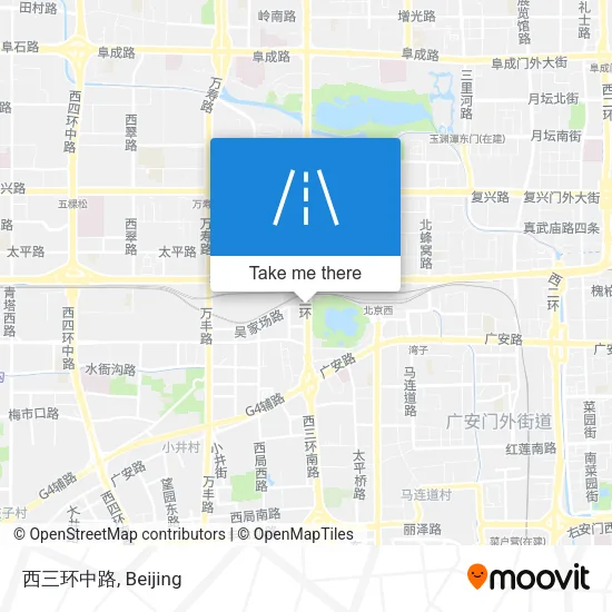 西三环中路 map