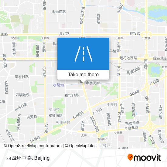 西四环中路 map