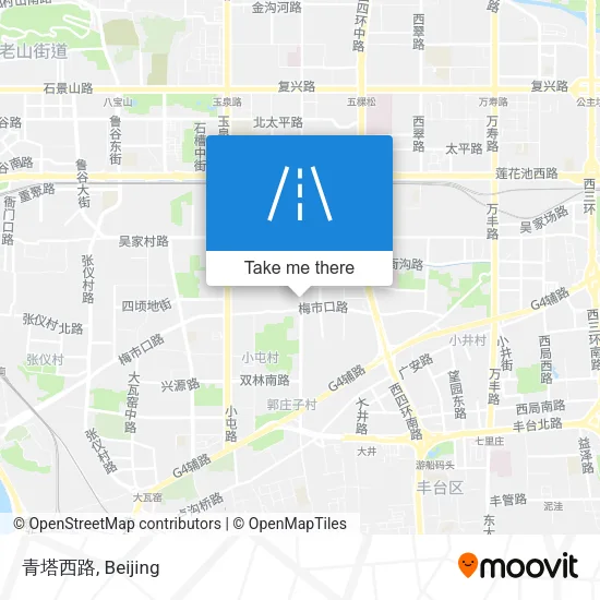 青塔西路 map