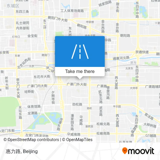 惠力路 map