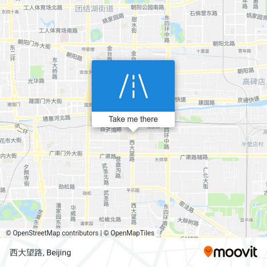 西大望路 map