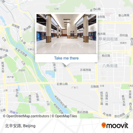 北辛安路 map