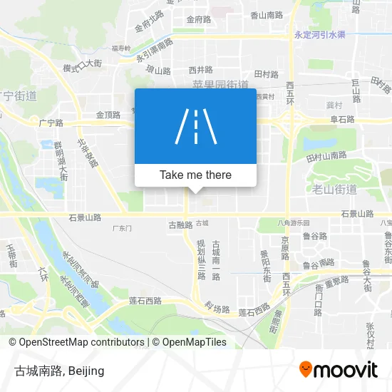 古城南路 map