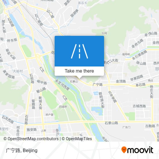 广宁路 map