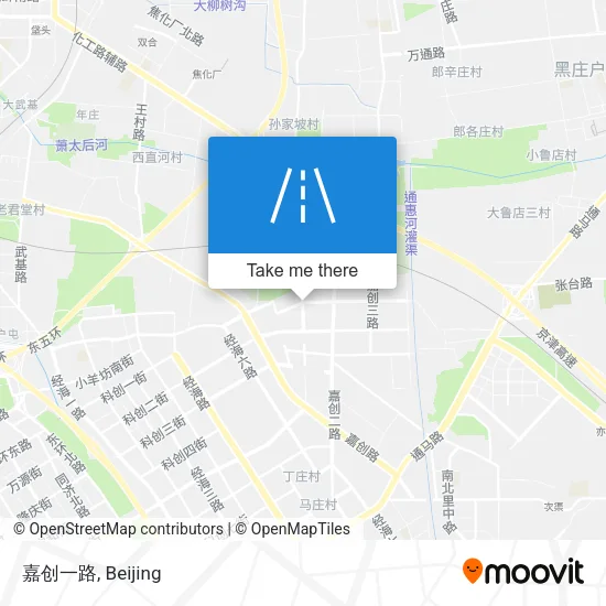 嘉创一路 map