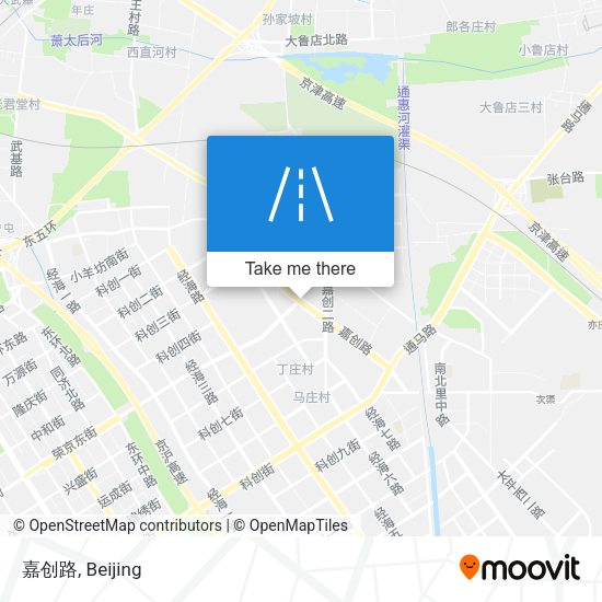 嘉创路 map