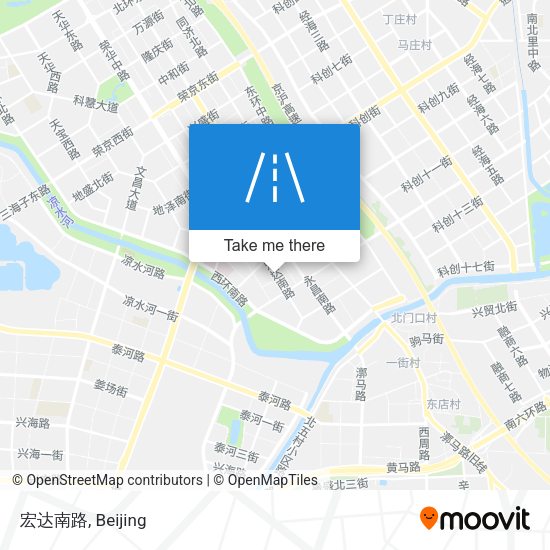 宏达南路 map