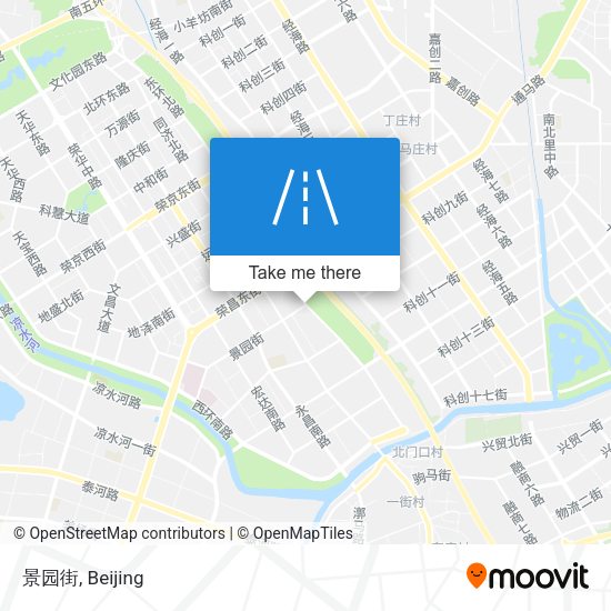 景园街 map