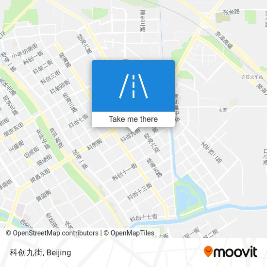 科创九街 map