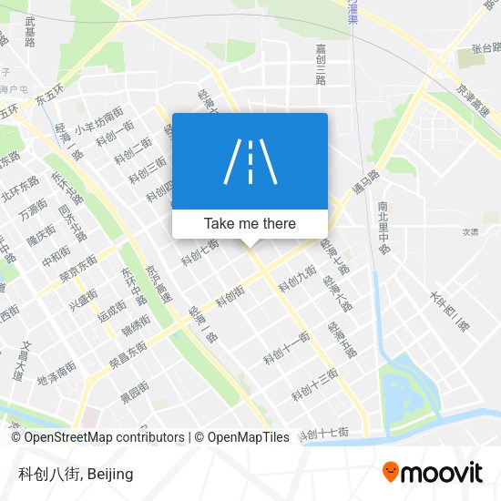 科创八街 map