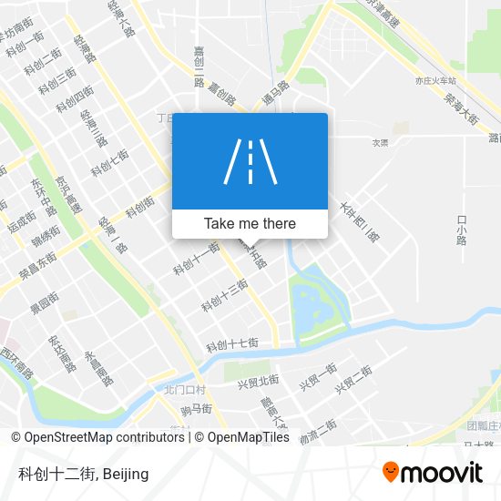 科创十二街 map