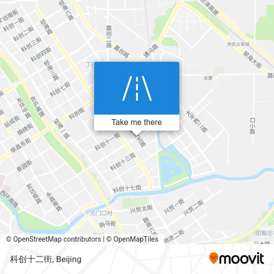 科创十二街 map