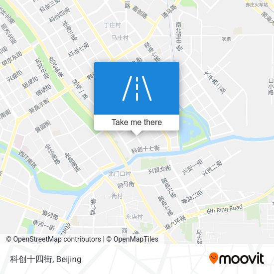 科创十四街 map