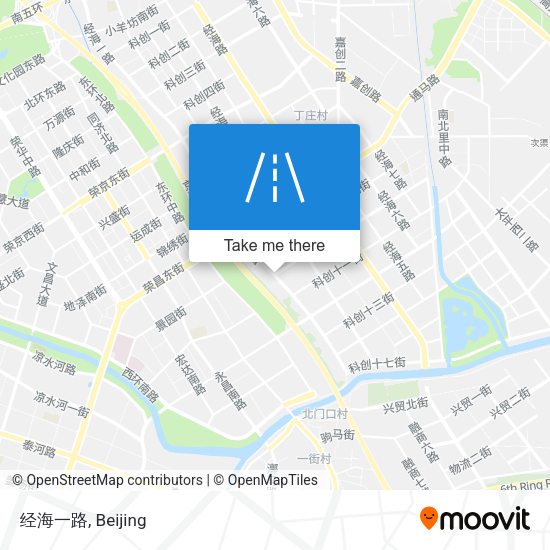 经海一路 map