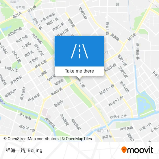 经海一路 map