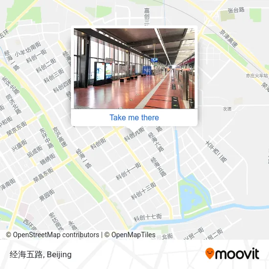 经海五路 map
