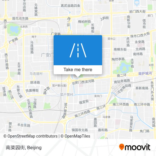 南菜园街 map