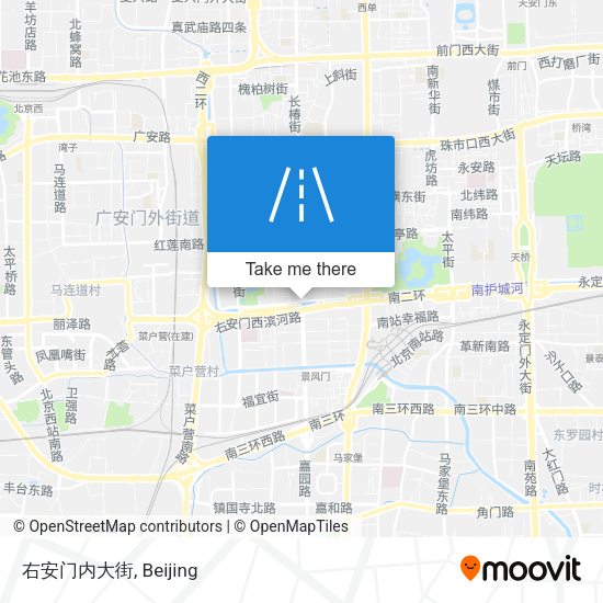右安门内大街 map