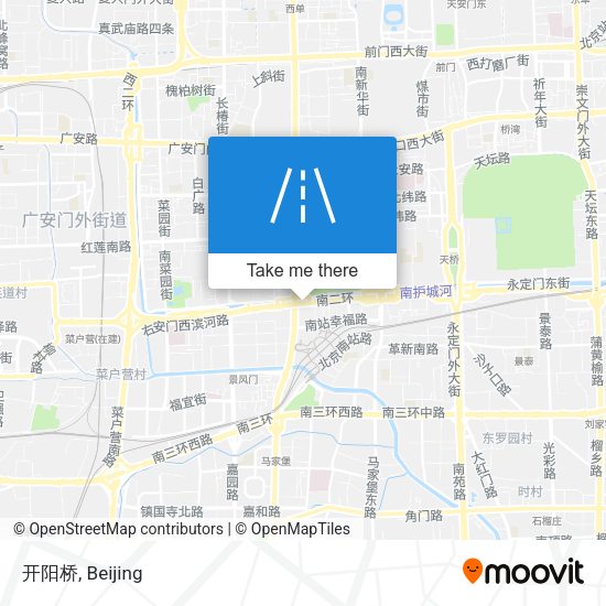 开阳桥 map